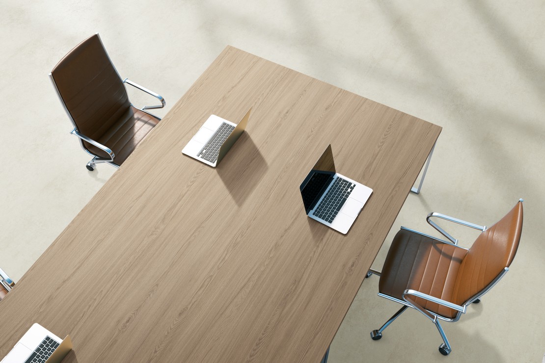 Bureau moderne effet béton - Inspirations Iperceramica