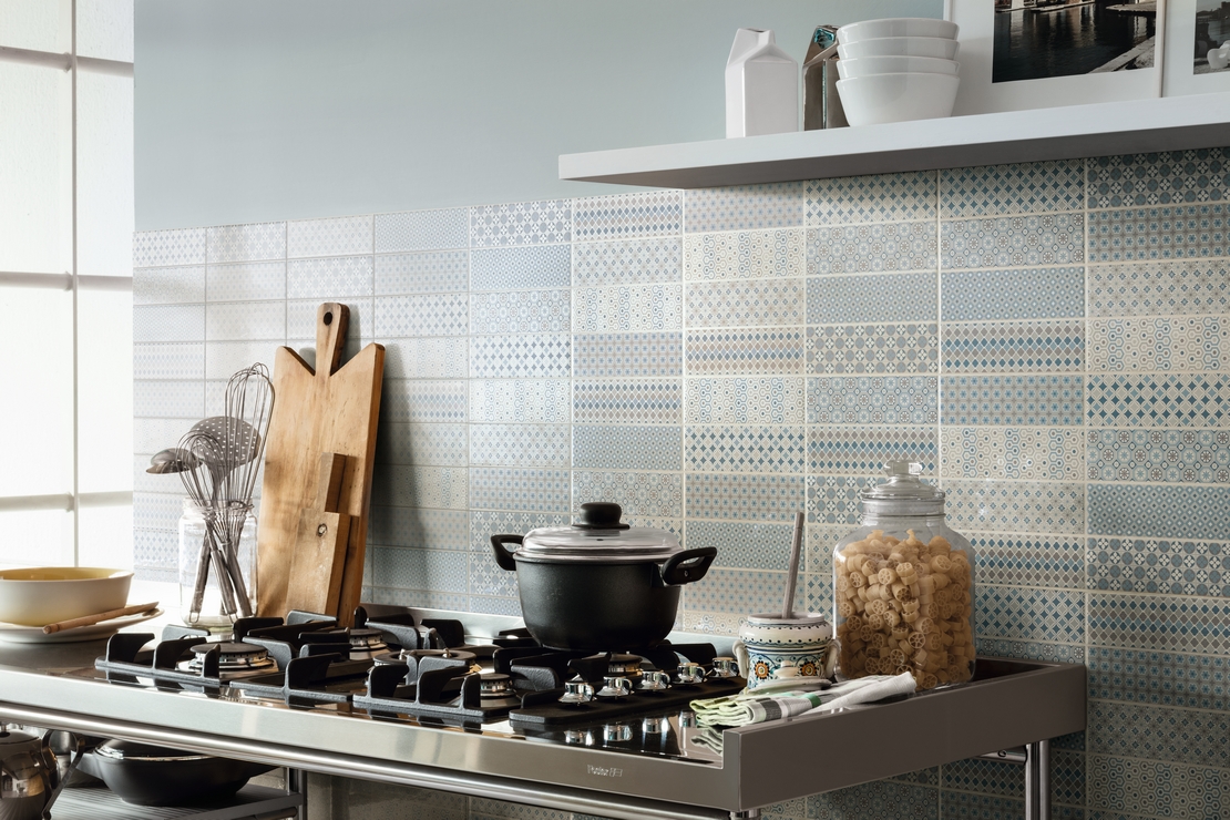 Loren Ciabatta In Lana Cotta Blu Con Farfalle Decorate, Suola In PU, Comoda E Calda, Uso Casa