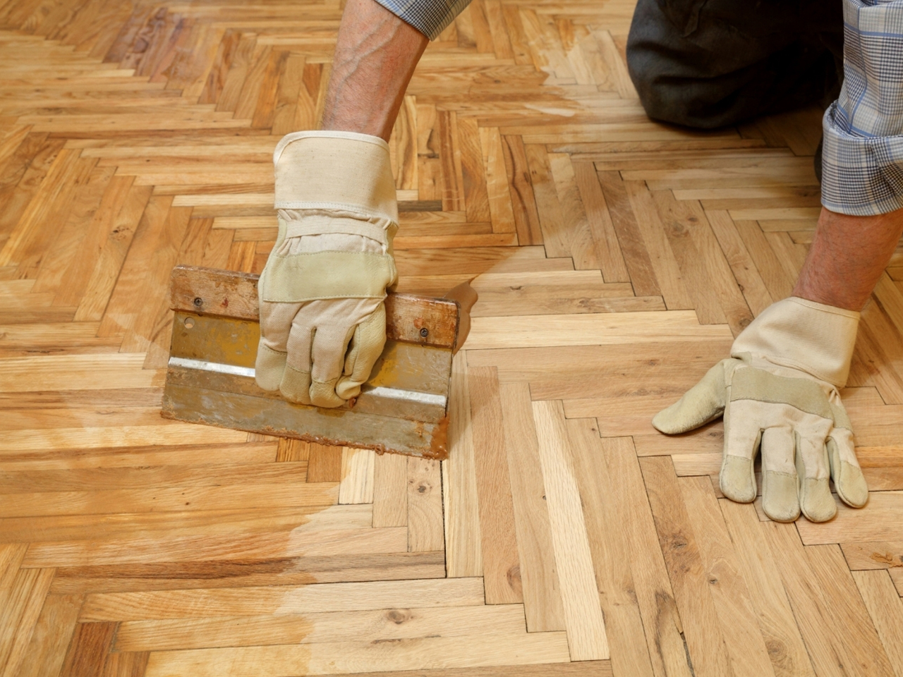 Finition parquet