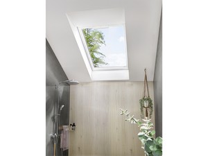 Roto Q PVC White Roof Window 55X98 Manual Opening