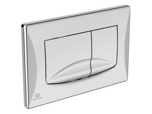 Plaque de commande WC Ideal Standard® Solea M2 chrome