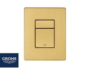 Placca Wc Grohe® Skate Cosmo 2 Pulsanti Oro Satinato