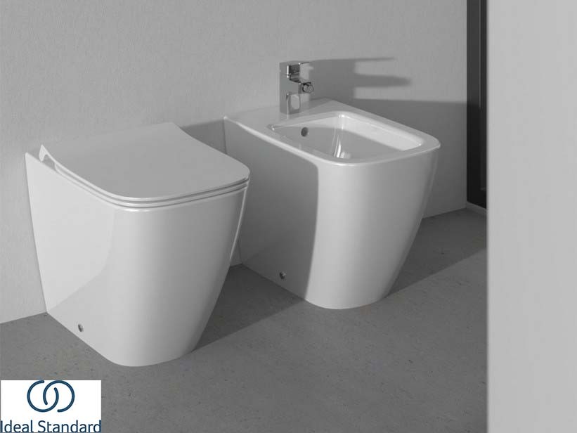 Bidet A Terra Ideal Standard® I.Life B Filomuro Bianco - Iperceramica