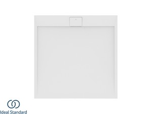 Receveur de douche Ideal Standard® ULTRAFLAT-S i.LIFE carré 120x120 cm résine blanc
