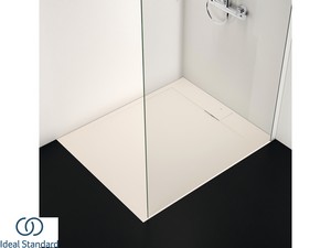 Duschwanne Ideal Standard® ULTRAFLAT-S i.LIFE Rechteckig 120x100 cm Sandfarbenes Harz