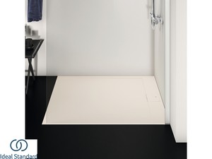 Duschwanne Ideal Standard® ULTRAFLAT-S i.LIFE Rechteckig 120x100 cm Sandfarbenes Harz