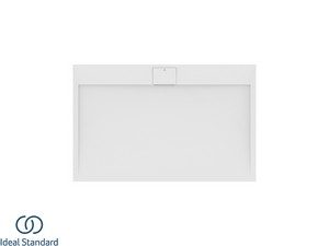 Receveur de douche Ideal Standard® ULTRAFLAT-S i.LIFE rectangulaire 140x90 cm résine blanc
