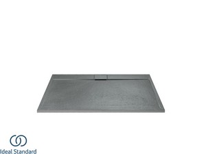 Receveur de douche Ideal Standard® ULTRAFLAT-S i.LIFE rectangulaire 140x90 cm résine gris