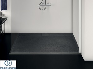 Receveur de douche Ideal Standard® ULTRAFLAT-S i.LIFE rectangulaire 160x90 cm résine noir