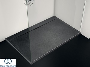 Receveur de douche Ideal Standard® ULTRAFLAT-S i.LIFE rectangulaire 160x90 cm résine noir