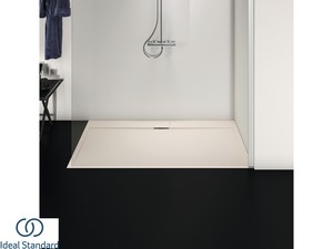 Duschwanne Ideal Standard® ULTRAFLAT-S i.LIFE Rechteckig 160x90 cm Sandfarbenes Harz
