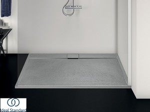 Receveur de douche Ideal Standard® ULTRAFLAT-S i.LIFE rectangulaire 160x100 cm résine gris