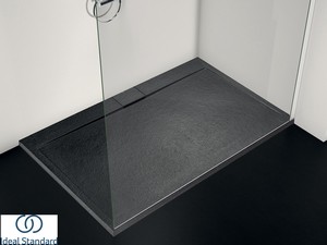 Receveur de douche Ideal Standard® ULTRAFLAT-S i.LIFE rectangulaire 170x70 cm résine noir