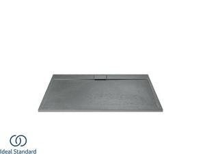 Ideal Standard® Ultraflat-S I.Life Rectangular Shower Tray 180X100 cm Resin Grey