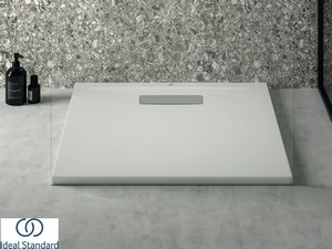 Duschwanne Ideal Standard® Ultra Flat New Quadratisch 70x70 cm mit Ideal Grip Weiß Halbglänzend