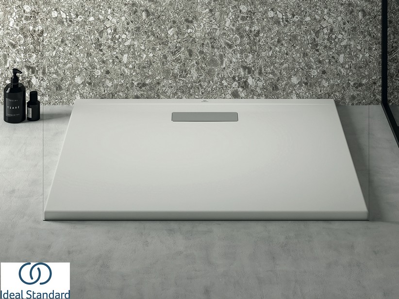 Ideal Standard Duschwanne Rechteckig Ultra Flach 120x90 Cm – Weiß, Aus Acryl