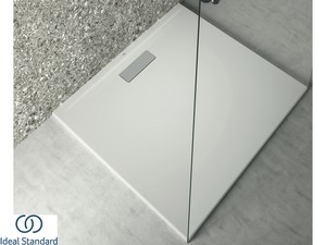 Duschwanne Ideal Standard® Ultra Flat New Rechteckig 100x90 cm Seidenweiß Matt