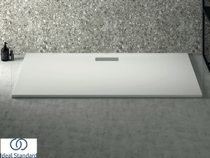 Duschwanne Ideal Standard® Ultra Flat New Rechteckig 160x90 cm mit Ideal Grip Weiß Halbglänzend