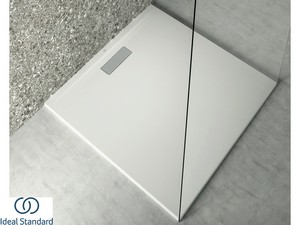 Duschwanne Ideal Standard® Ultra Flat New Quadratisch 100x100 cm Seidenweiß Matt