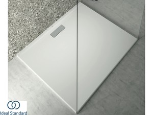 IDEAL STANDARD® ULTRA FLAT NEW RECTANGULAR SHOWER TRAY 120x100 cm MATT SILK WHITE