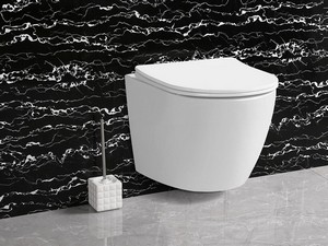 CARDANO RIMLESS SUSPENDED TOILET COMPACT 48,5X37 GLOSSY WHITE