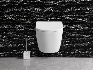 WC suspendu Cardano rimless 48,5x37 blanc mat