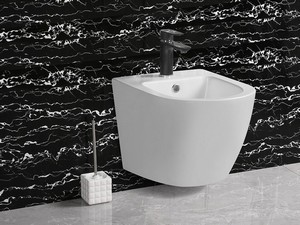 Bidet suspendu Cardano 48,5x37 blanc mat