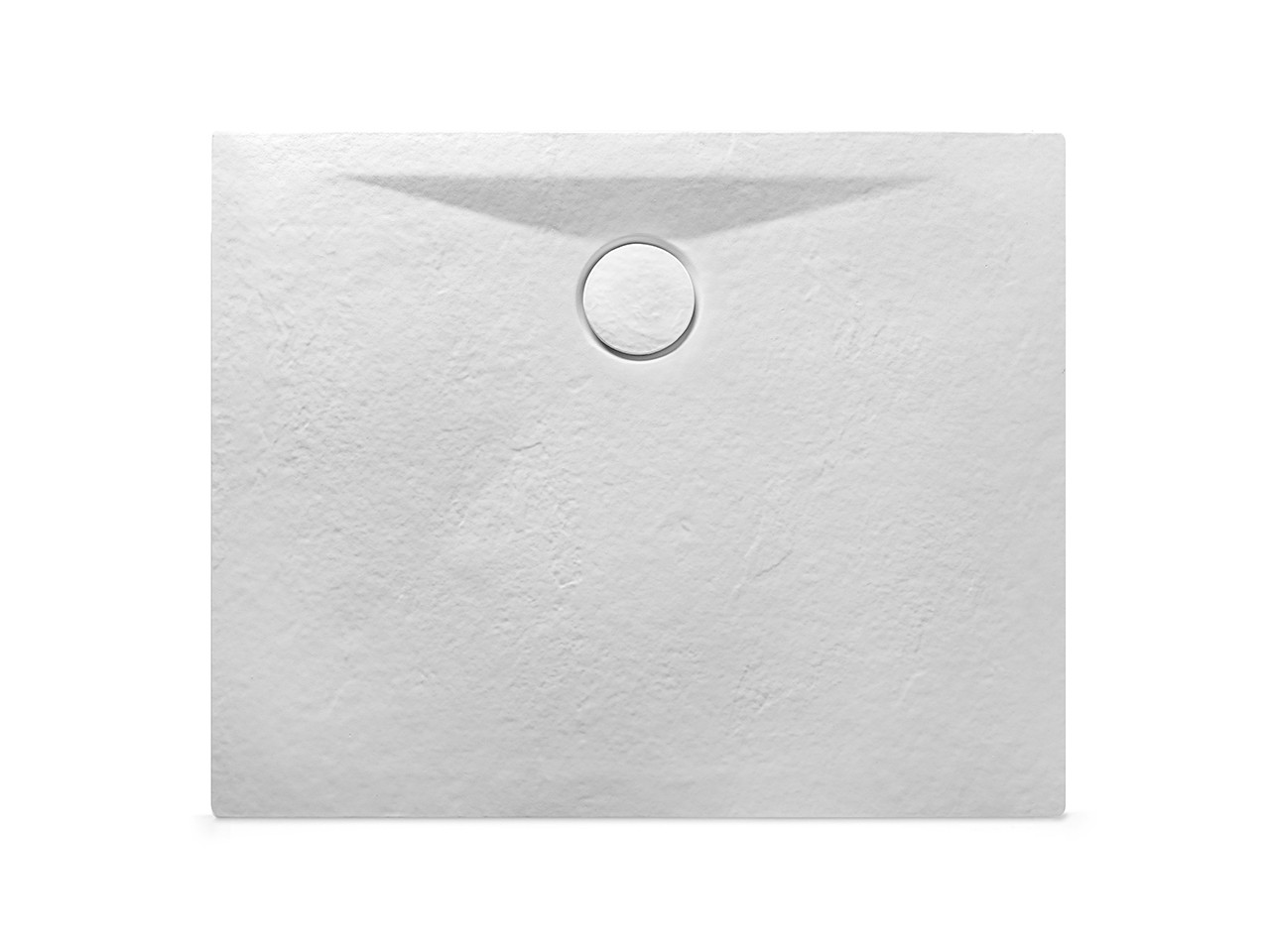 Piatto Doccia 70x100 Effetto Pietra Antiscivolo Bianco H 2,8
