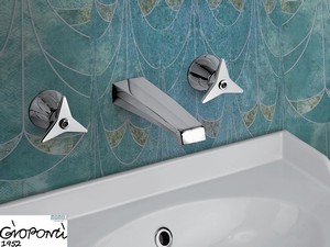 Robinetterie murale pour lavabo Giò Ponti Chrome