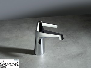 Mitigeur monocommande pour lavabo Giò Ponti avec bonde chrome