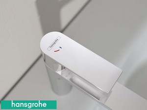 Einhebel-Waschtischarmatur Hansgrohe® Rebris E 80 Chrom