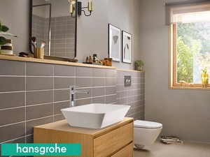 Mitigeur pour lavabo Hansgrohe® Rebris E 240 monocommande chrome