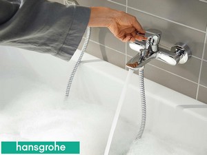 Mitigeur externe pour baignoire Hansgrohe® Rebris E monocommande chrome