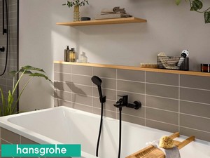 HANSGROHE® REBRIS SINGLE-LEVER OUTDOOR BATHTUB MIXER MATT BLACK
