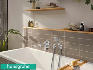 Unterputz-Einhebelarmatur für Badewanne Hansgrohe® Rebris E Chrom