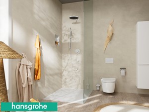 Duschkopf Pulsify S Hansgrohe 260 Weiß 1-Strahl