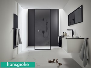 Duschkopf Pulsify S Hansgrohe 105 Schwarz 1-Strahl