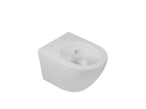 Wc Sospeso Cardano Vortex 48,5x37 Bianco Lucido