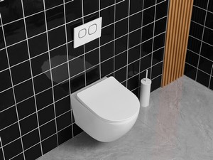 CARDANO VORTEX SUSPENDED TOILET 48,5X37 MATT WHITE