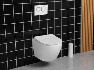 CARDANO VORTEX SUSPENDED TOILET 48,5X37 MATT WHITE