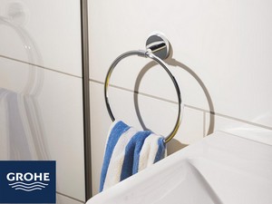 Grohe® Quickfix Start Towel Ring Chrome