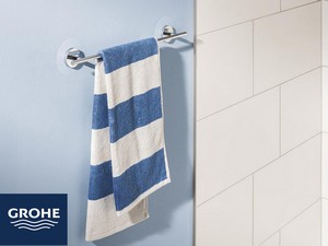 Grohe® Quickfix Start Chrome Towel Holder 52 cm