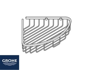 Grohe® Quickfix Start Chrome Shower Grill