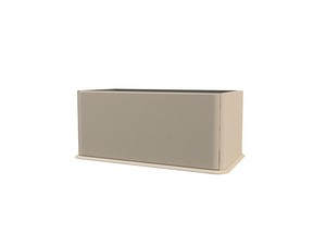 ATLAS BATHROOM CABINET L98 CM SUSPENDED WITH 1 DRAWER AND PATCH - MATT COTTON FINISH