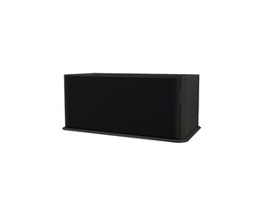 ATLAS BATHROOM CABINET L98 CM FLOOR-STANDING WITH 1 DRAWER AND PATCH - MATT BLACK FINISH