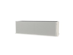 ATLAS BATHROOM CABINET L144 CM FLOOR-STANDING WITH 1 DRAWER AND PATCH - MATT WHITE FINISH