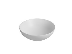 SCRIVIA WASHBASIN Ø40xH15 CERAMIC MATT WHITE