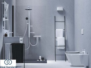 Colonna Doccia Ideal Standard® Alu+ Soffione e Doccetta 2 Funzioni Matt Silver