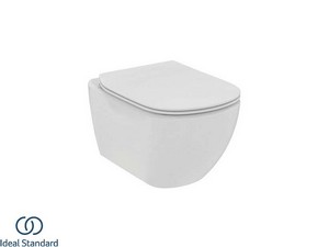 WC suspendu rimless Ideal Standard® Tesi blanc brillant