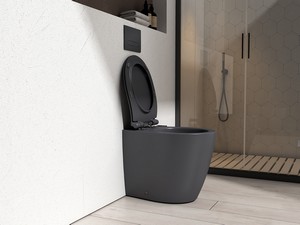 SENTIMENTI NEO FLOOR-MOUNTED PAN 52X36 cm MATT GREY